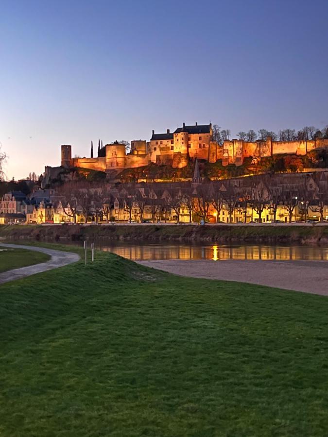 Le Rabelais, Superbe Appartement En Duplex, Proche Forteresse Et Monument Historique Chinon Exterior foto